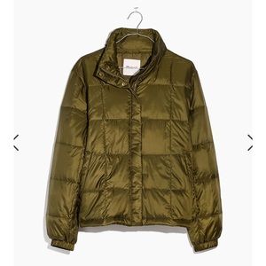 Madewell travel buddy packable puffer
